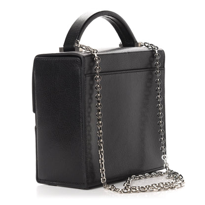 Hermes Chevre Chamkila Cinhetic Boxy Top Handle Bag Black 3 of 11