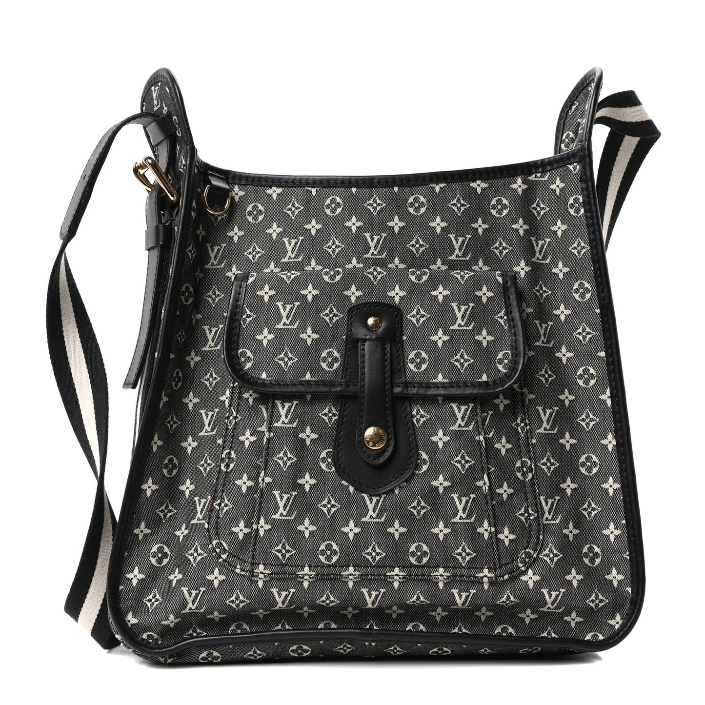 Mini Monogram Besace Mary Kate Black