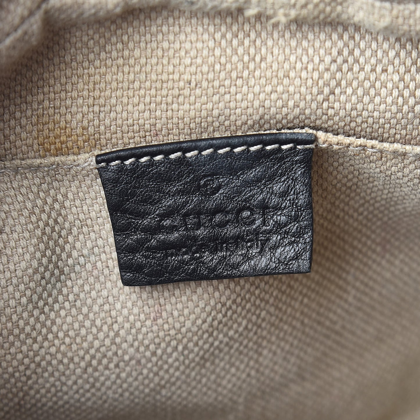 Pebbled Calfskin Small Soho Disco Bag Black
