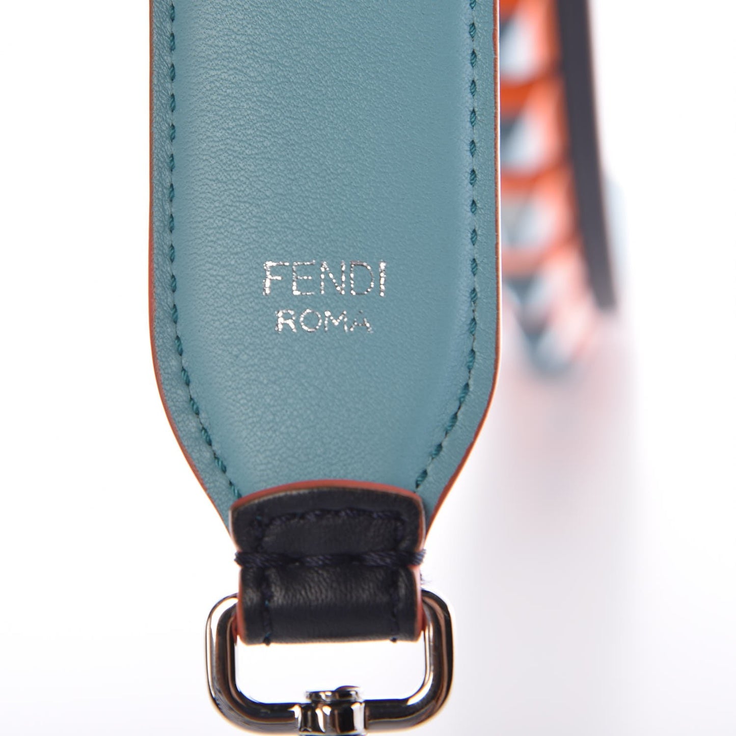 Calfskin Studded Strap You Navy Multicolor