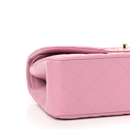 Chanel Caviar Quilted Jumbo Double Flap Pink 8 of 11