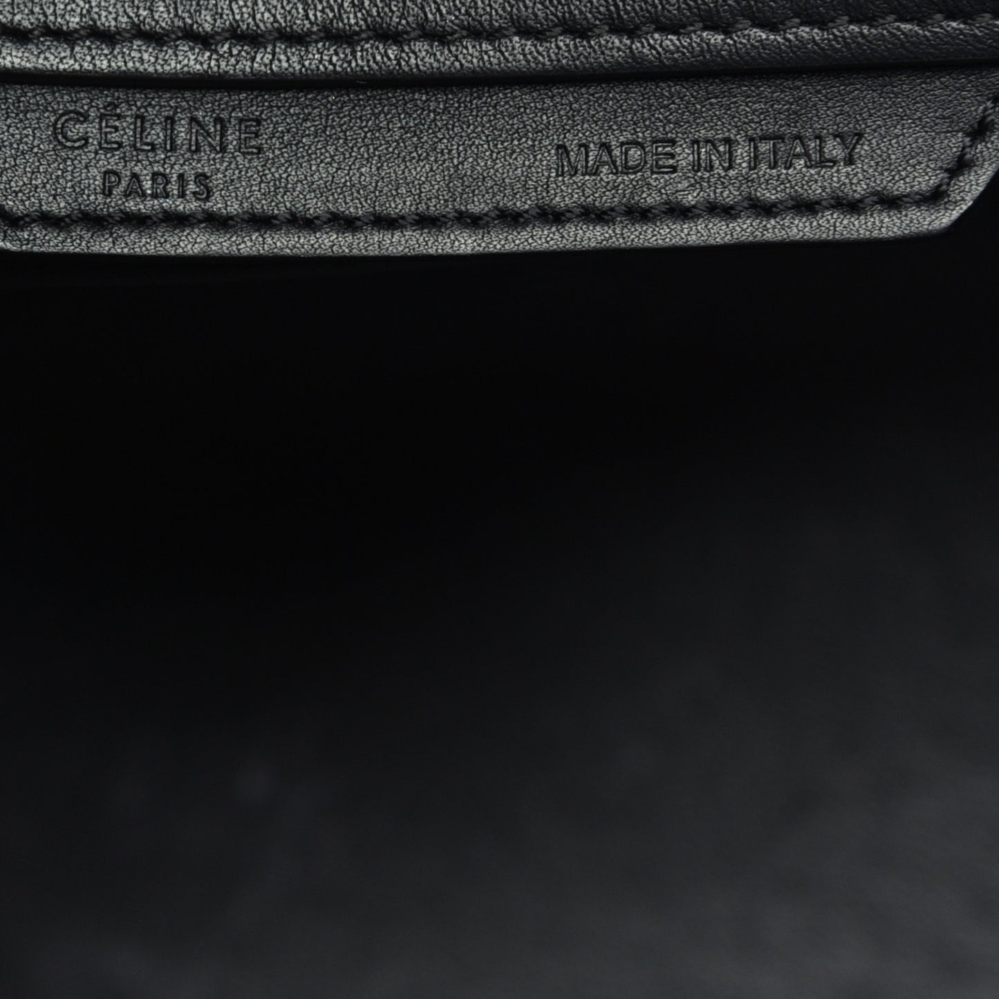Smooth Calfskin Mini Luggage Black