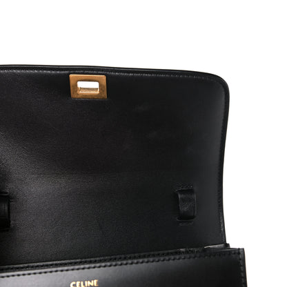 Celine Box Calfskin Teen Classic Box Flap Bag Black 9 of 12