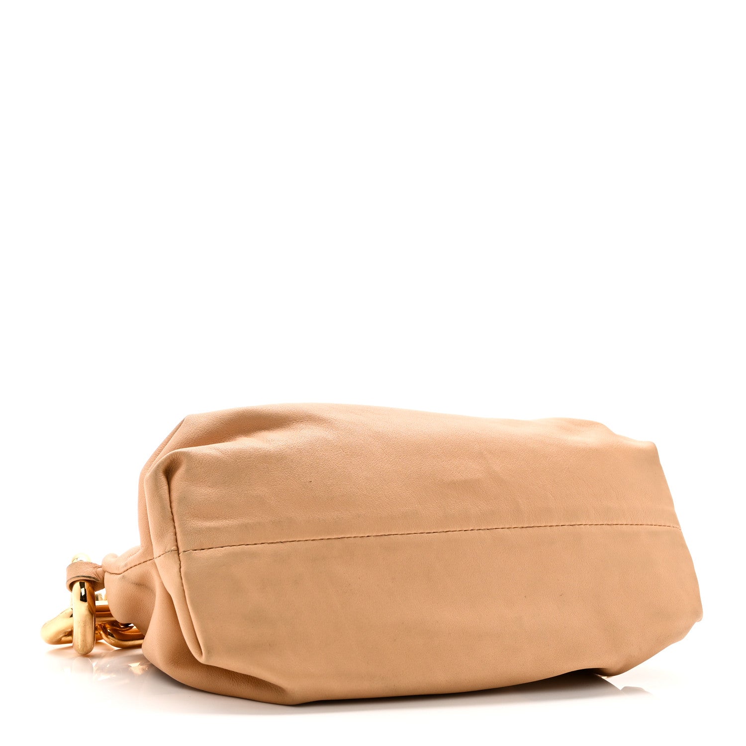 Bottega Veneta Calfskin Teen Chain Pouch Almond 4 of 9