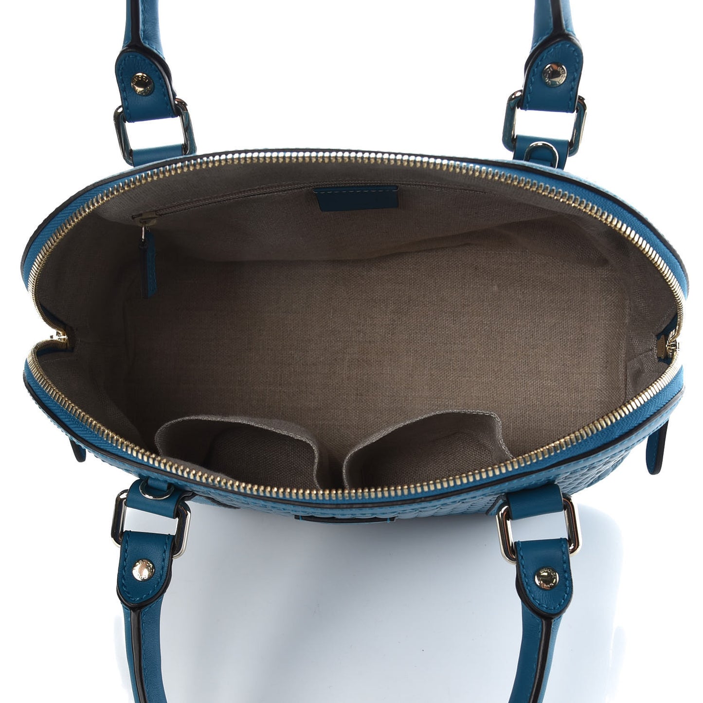 Microguccissima Medium Dome Bag Deep Cobalt
