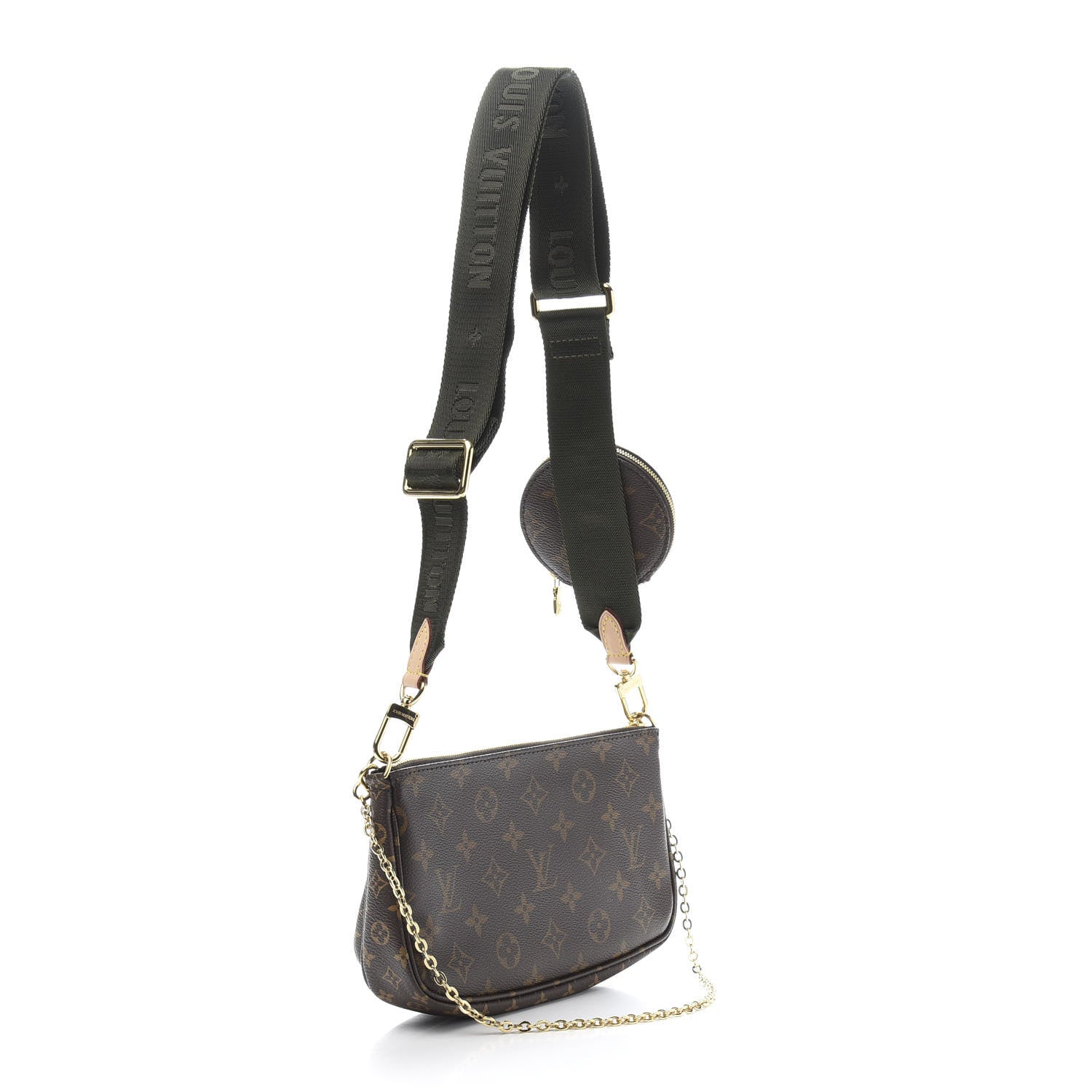 Louis Vuitton Monogram Multi Pochette Accessories Kaki 3 of 14