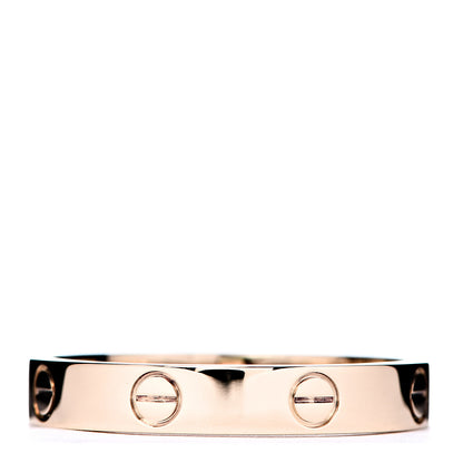 Cartier 18K Yellow Gold 3.5mm LOVE Wedding Band Ring 60 9 3 of 4