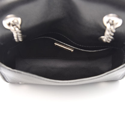 Miu Miu Goatskin Madras Borchie Shoulder Bag Black 5 of 11