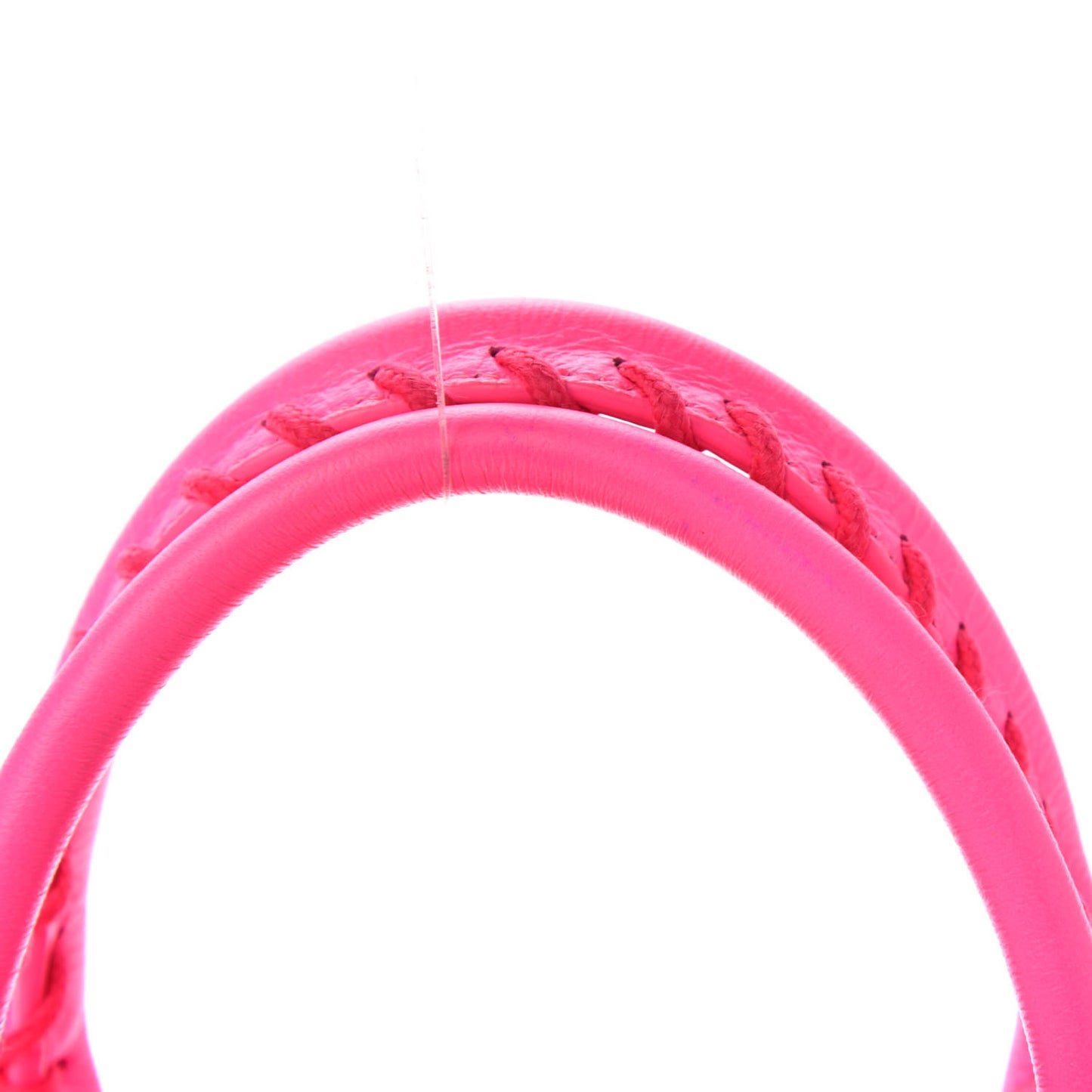 Agneau Classic Silver Hardware S City Rose Fluo