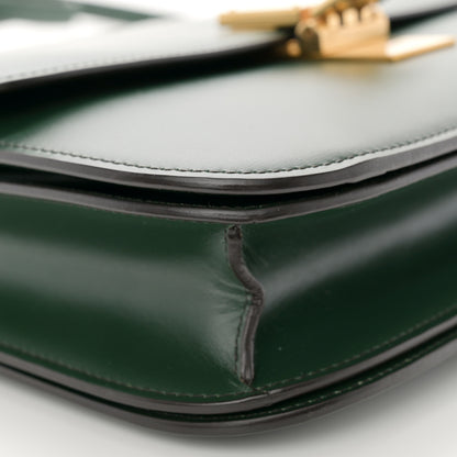 Celine Box Calfskin Medium Classic Box Flap Bag Forest 11 of 14
