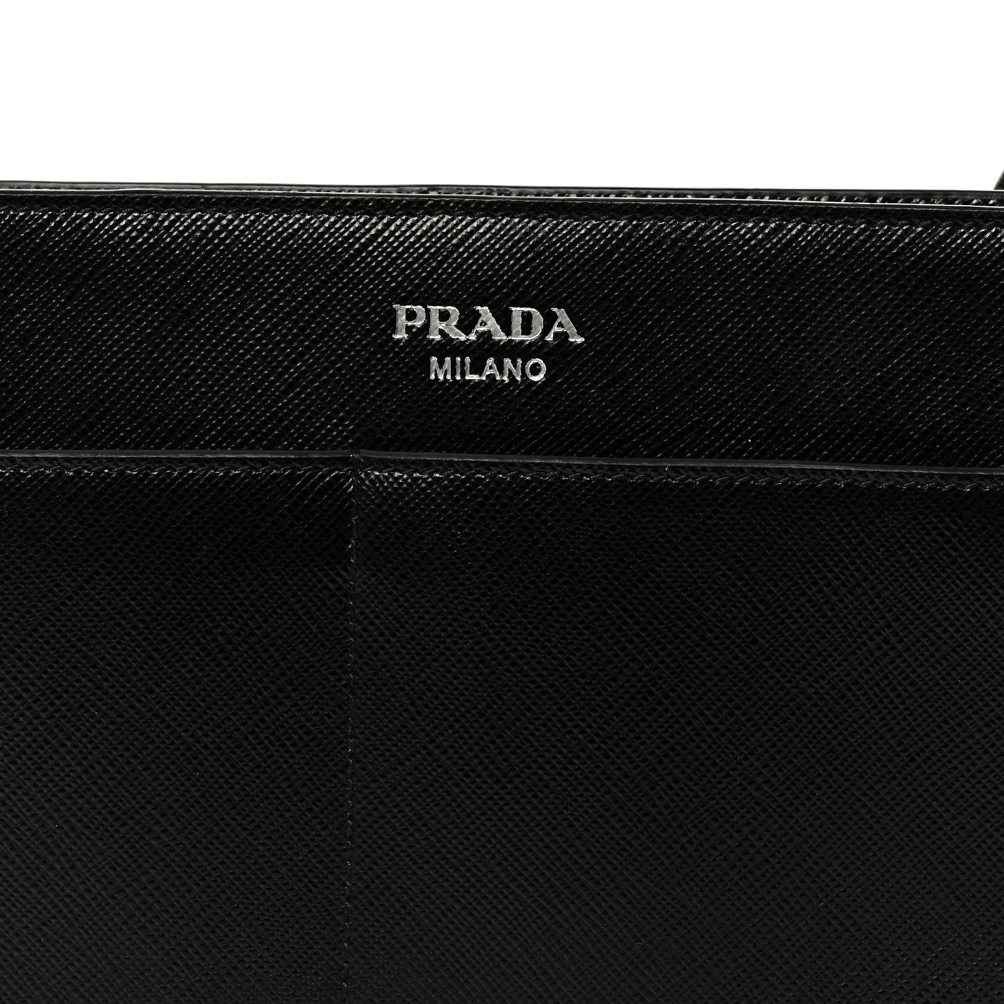 Saffiano Crossbody Bag Black