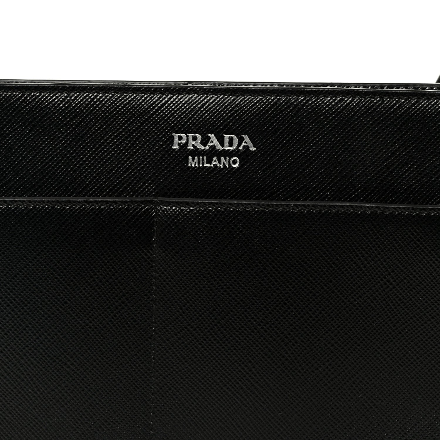 Prada Saffiano Crossbody Bag Black 9 of 11