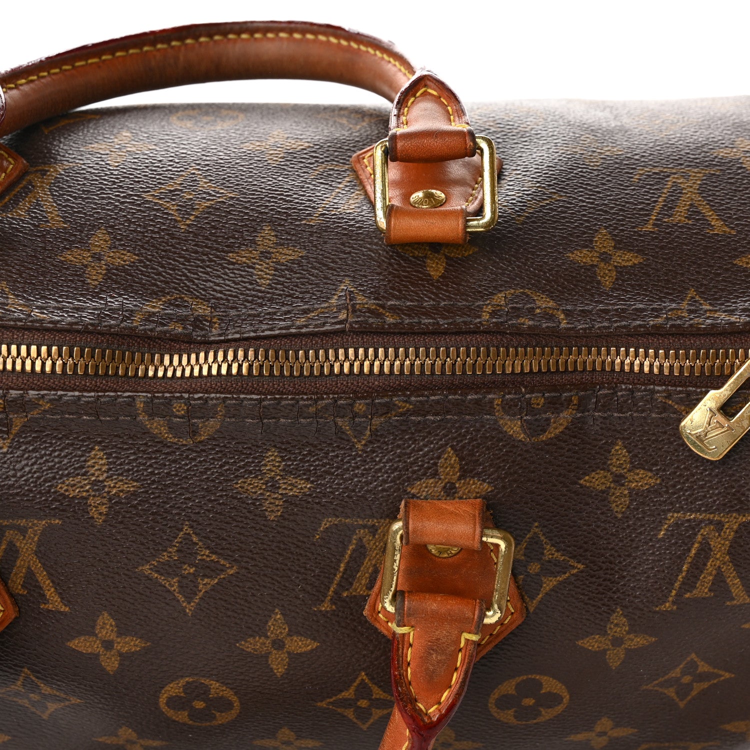 Louis Vuitton Monogram Speedy Bandouliere 35 19 of 19