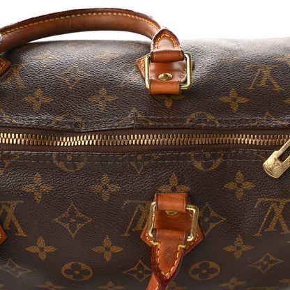 Louis Vuitton Monogram Speedy Bandouliere 35 19 of 19