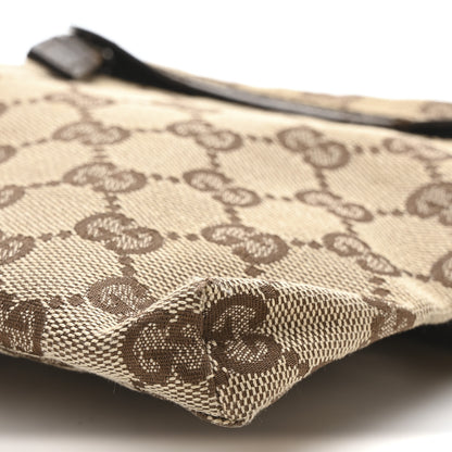 Gucci GG Monogram Double Pocket Belt Bag Dark Brown 10 of 10