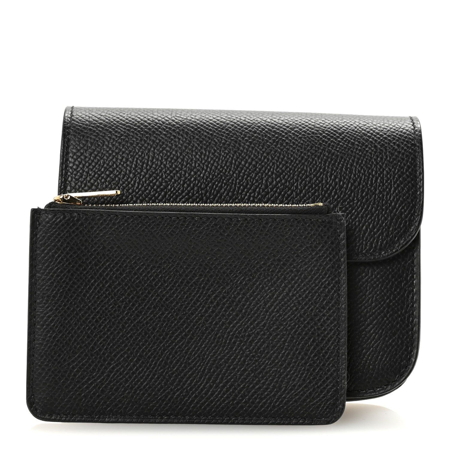 Hermes Epsom Constance Slim Wallet Black 3 of 8