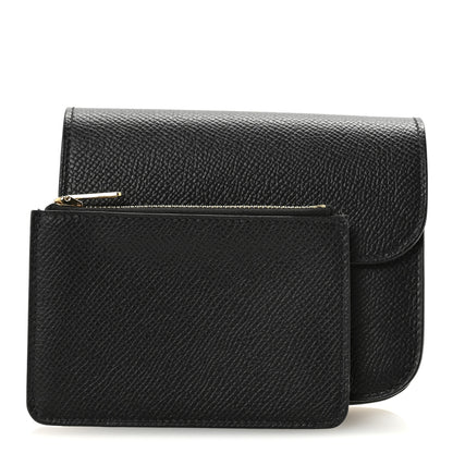 Hermes Epsom Constance Slim Wallet Black 3 of 8
