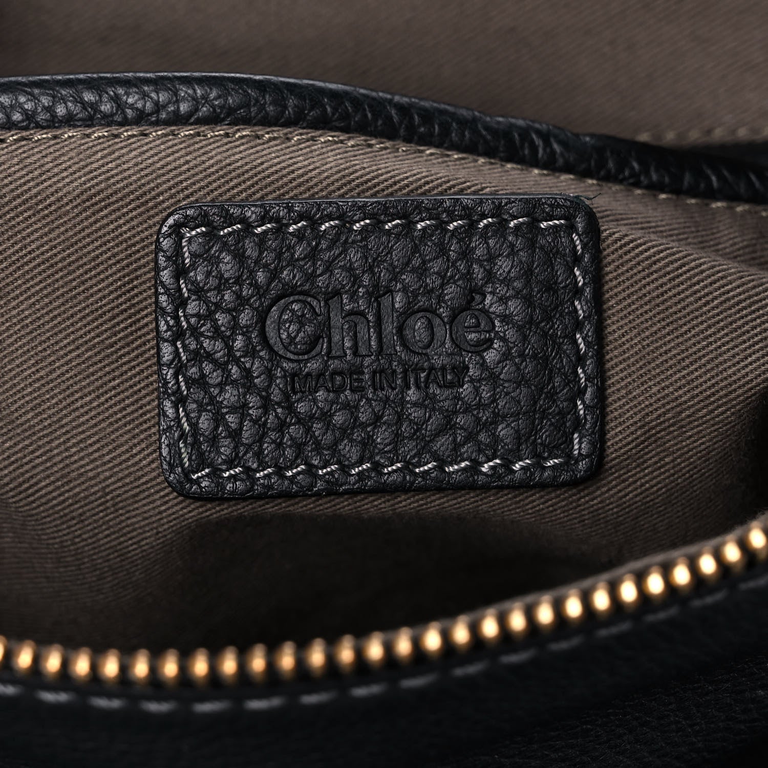 Chloe Calfskin Medium Marcie Satchel Black 6 of 10