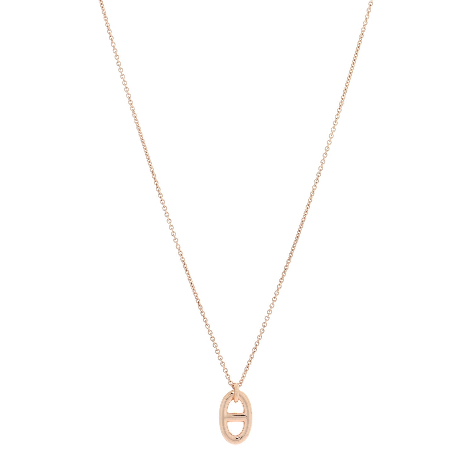 Hermes 18K Rose Gold PM Farandole Pendant Necklace 1 of 5