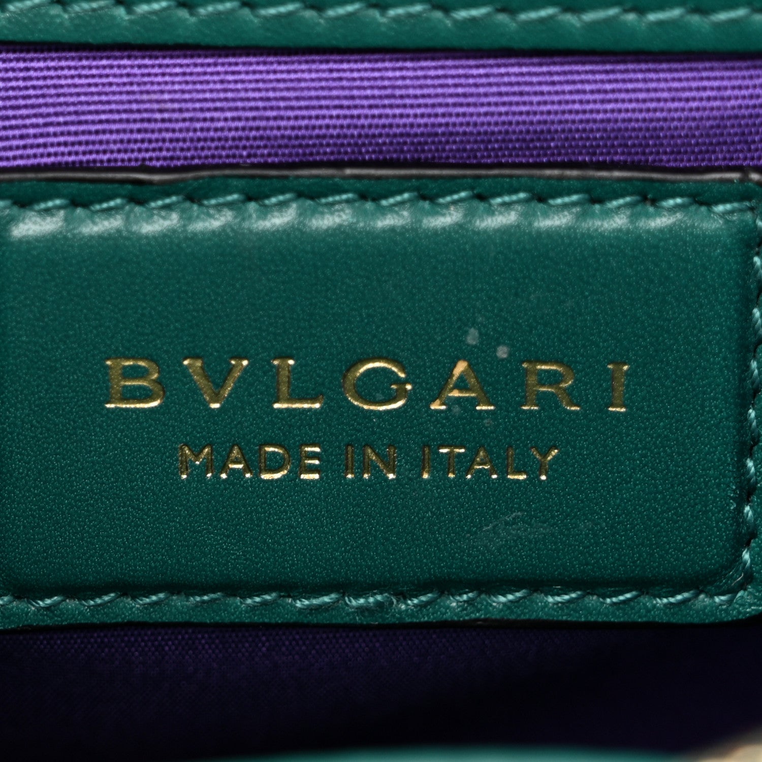 Bulgari Calfskin Serpenti Forever Shoulder Bag Emerald Green 7 of 12
