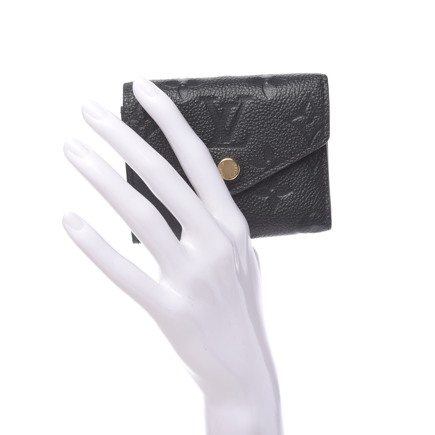 Louis Vuitton Empreinte Zoe Wallet Black 2 of 7