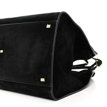 The Row Suede Soft Margaux 17 Black 9 of 9