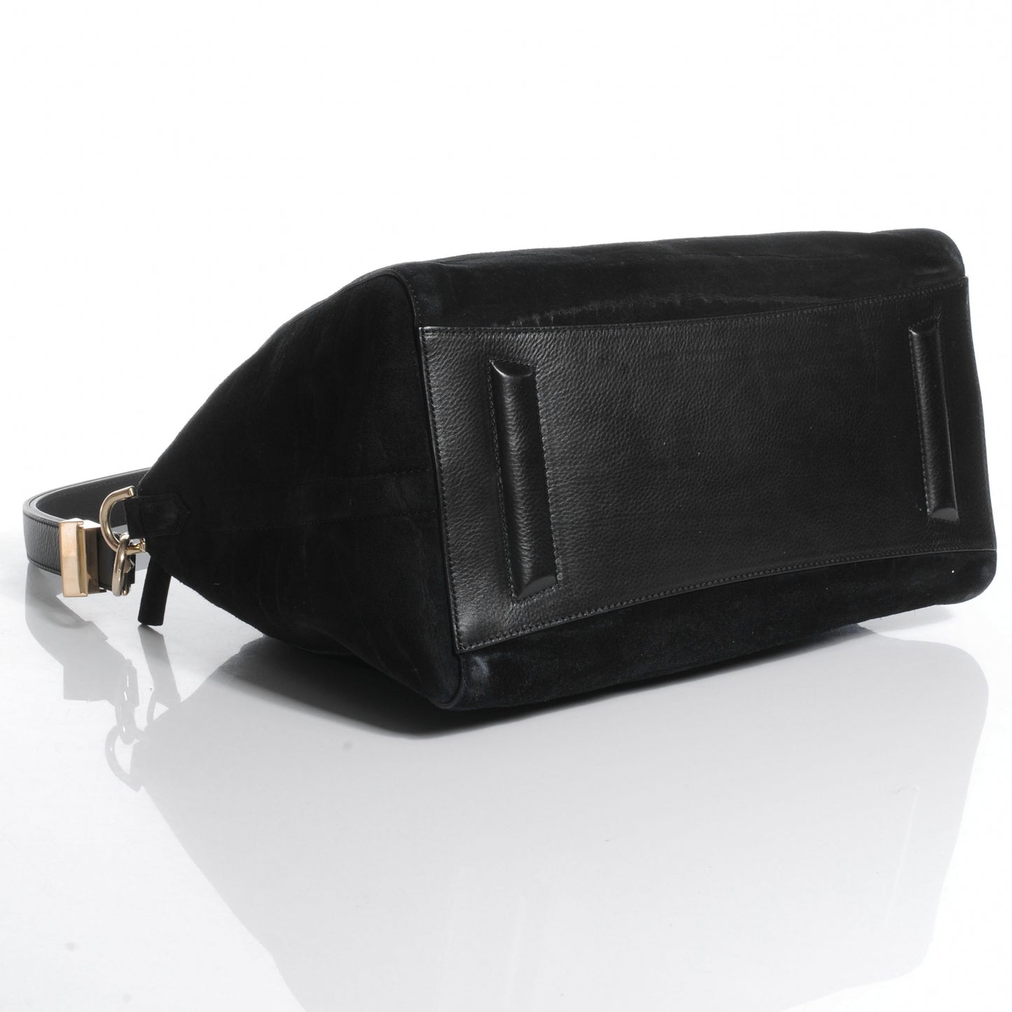 Suede Medium Antigona Black