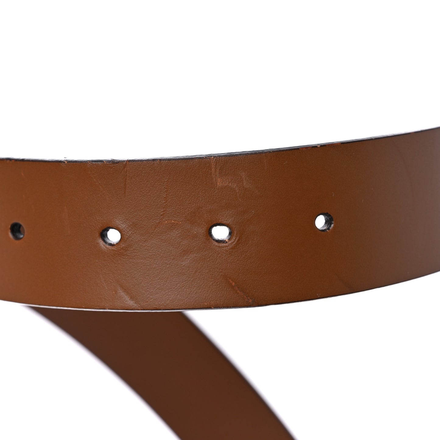 Selleria Calfskin Mens Interlocking G 37mm Belt 120 48 Cuir