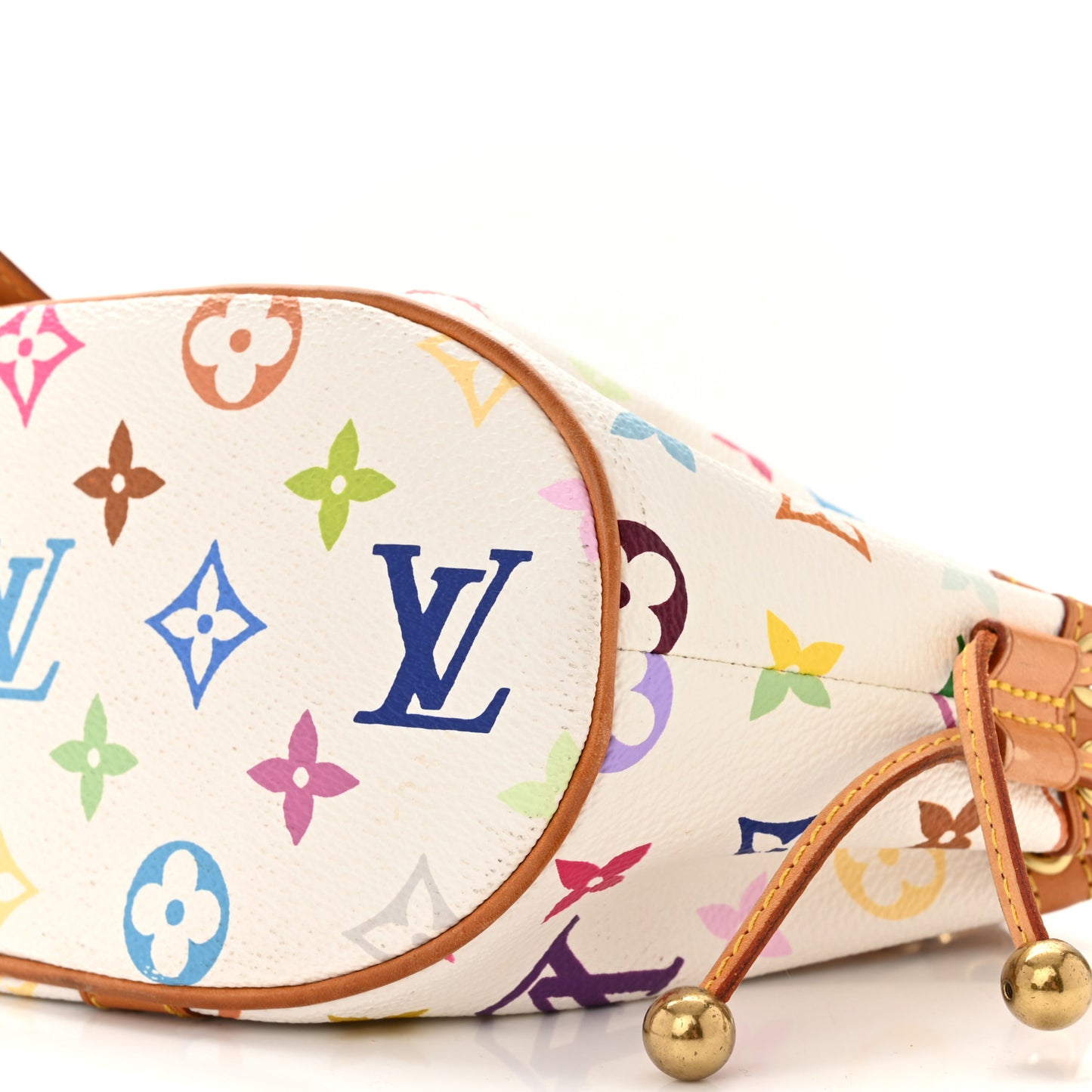 Monogram Multicolor Theda GM White