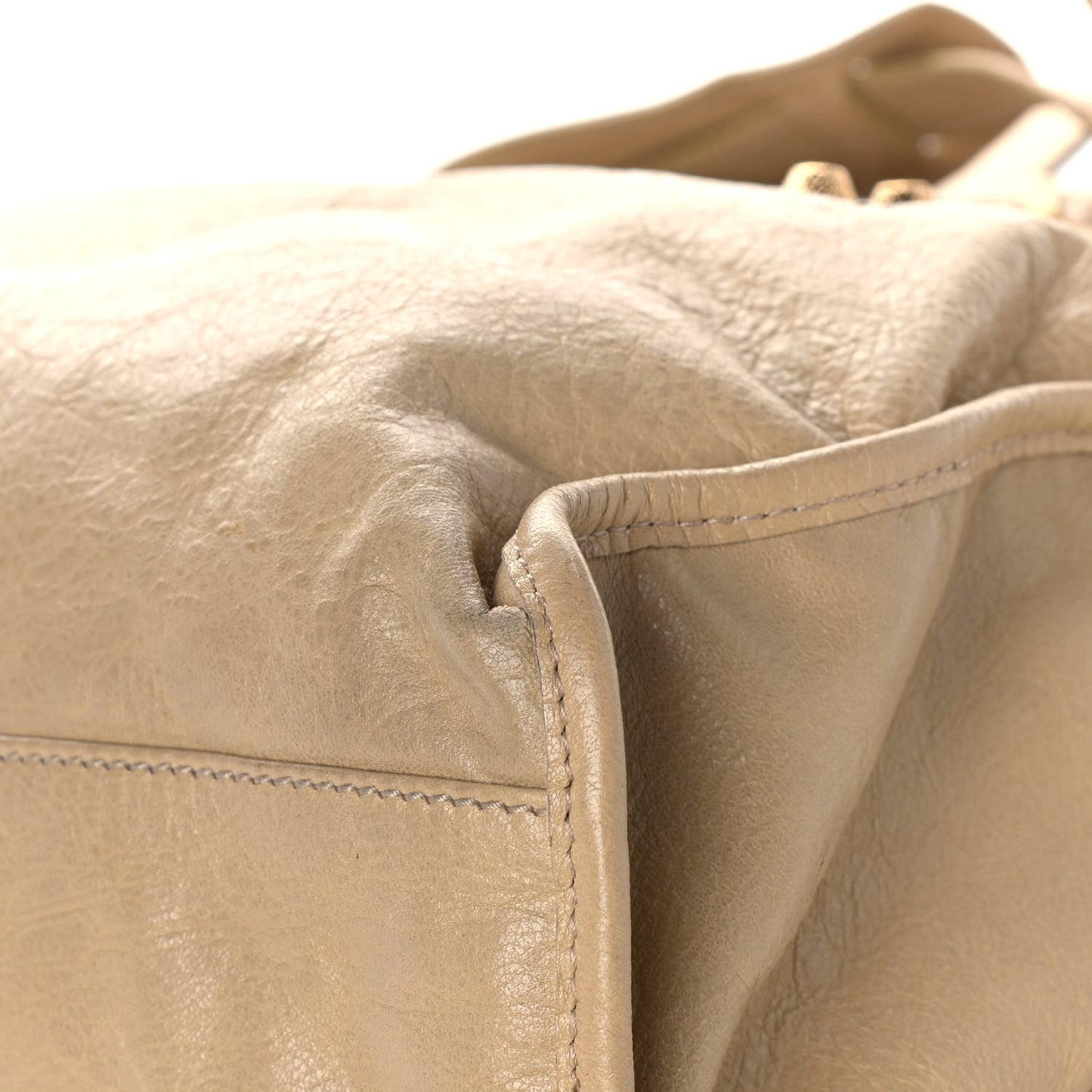 Agneau Giant 12 Gold Hardware City Dune