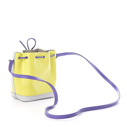 Louis Vuitton Epi Nano Noe Acid Yellow 3 of 11
