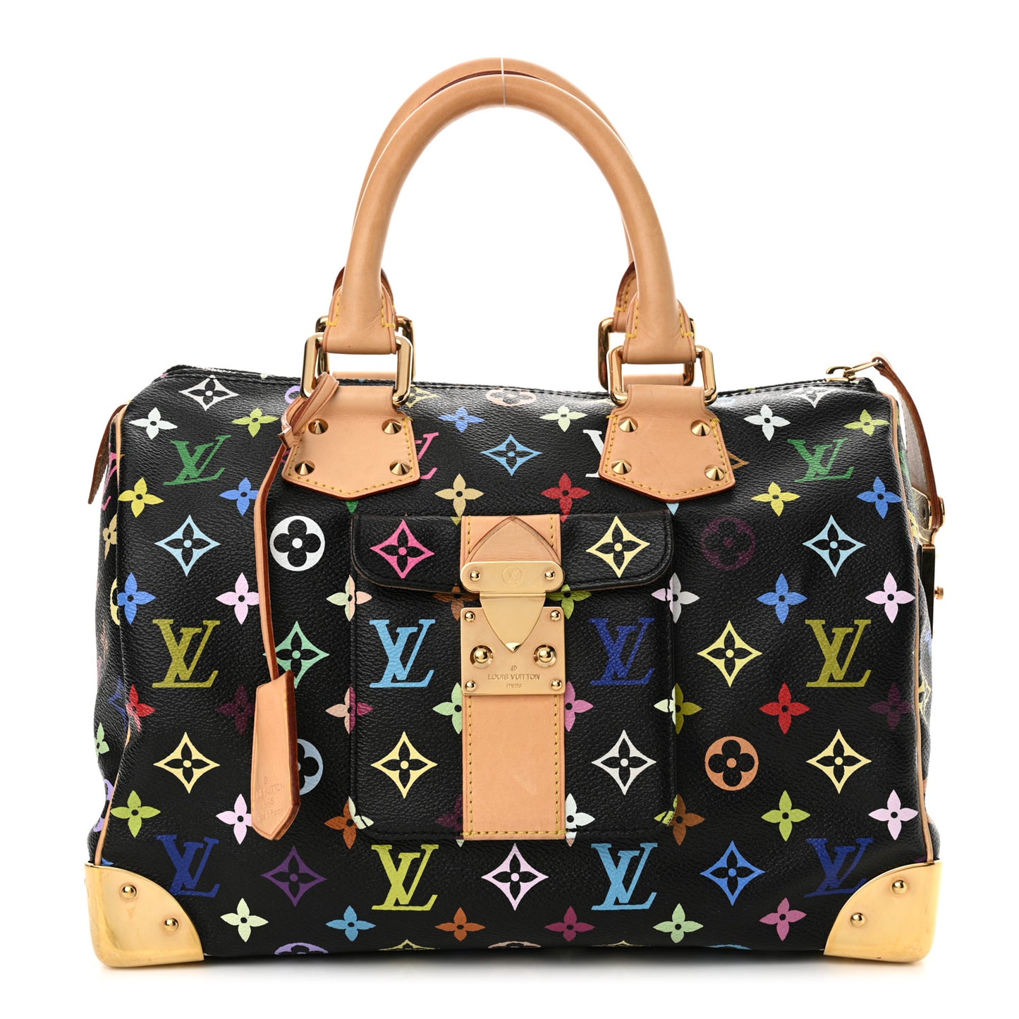 Monogram Multicolor Speedy 30 Black
