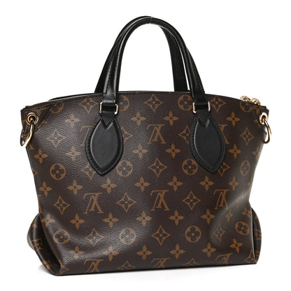 Louis Vuitton Monogram Flower Zipped Tote PM Black 2 of 11