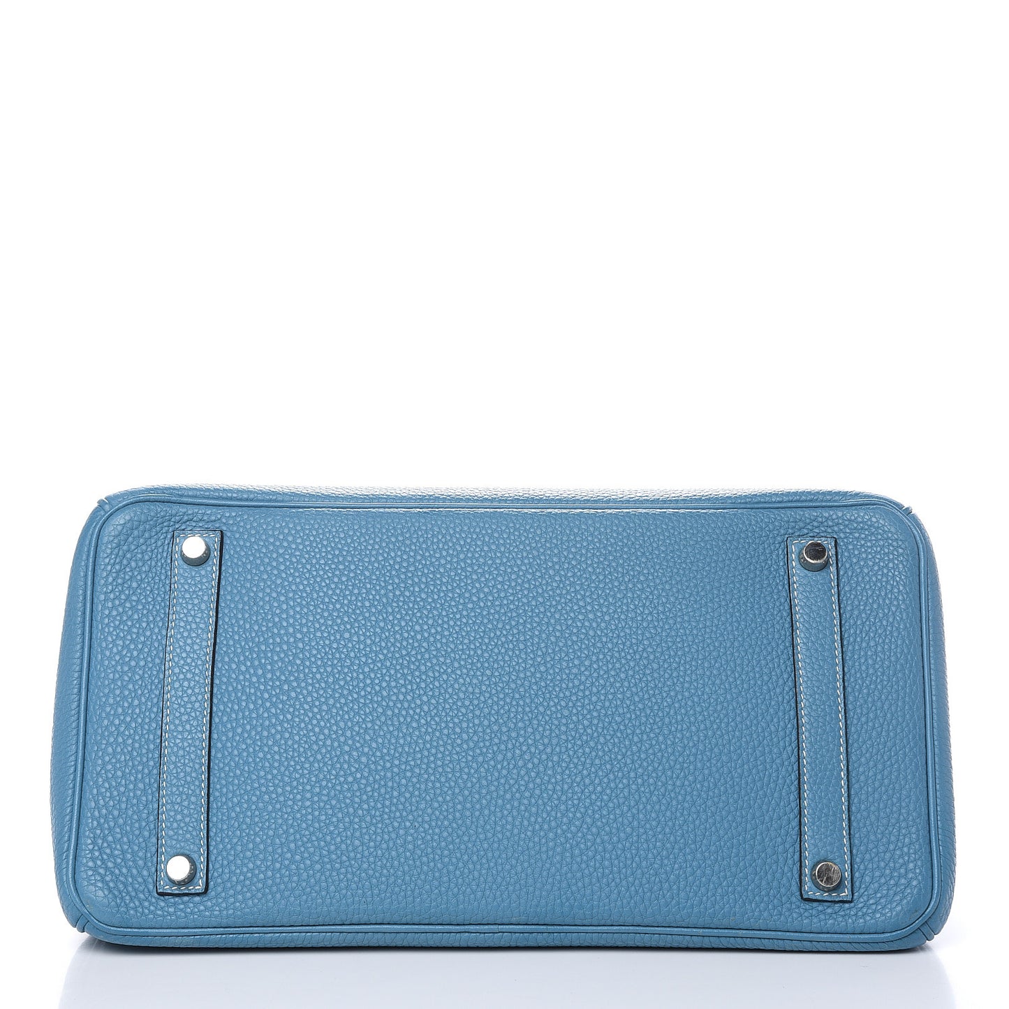 Taurillon Clemence Birkin 35 Blue Jean
