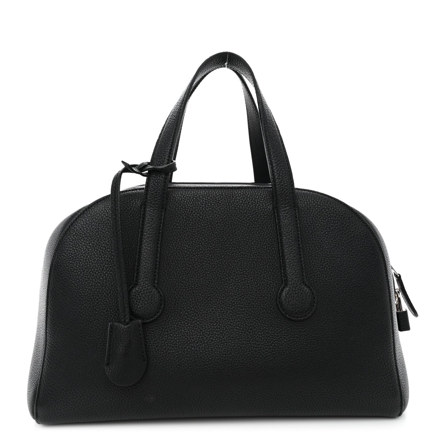 Grained Calfskin The Sporty Bowler 12 Black