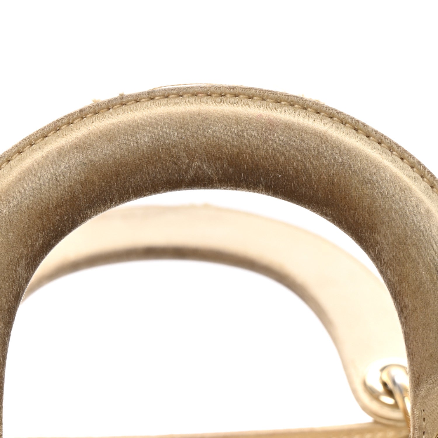 Christian Dior Satin Beaded Mini Lady Dior Gold 14 of 18