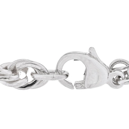 Tiffany Sterling Silver Rope Chain Bracelet 3 of 4