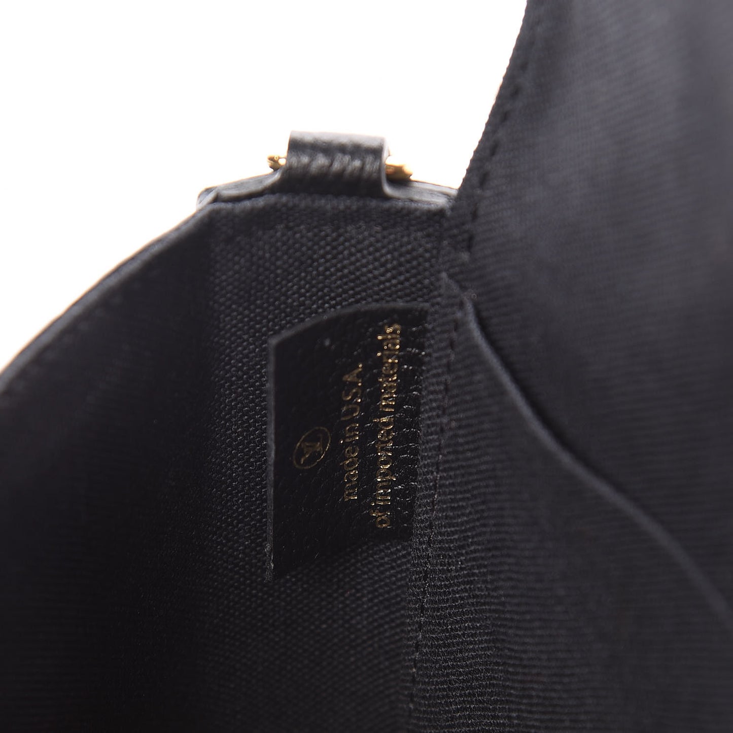 Empreinte Pochette Felicie Chain Wallet Black