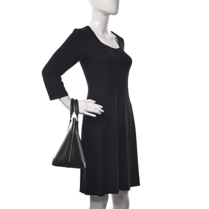 Louis Vuitton Epi Alma PM Black 2 of 15