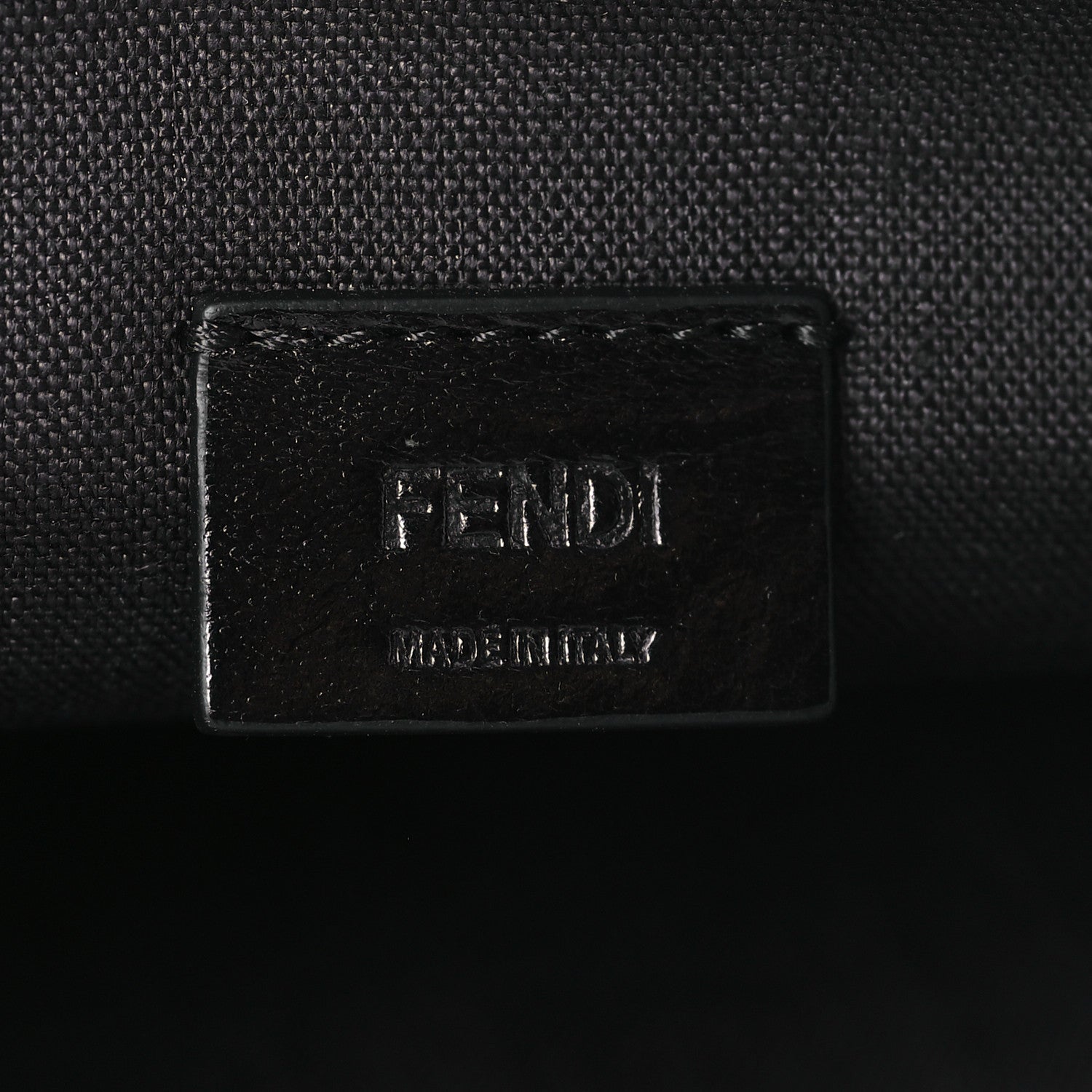Fendi Cuoio Romano Faces Pouch Asfalto 6 of 8