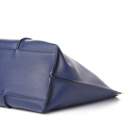 Chloe Smooth Calfskin Medium Vick Tote Captive Blue 7 of 11