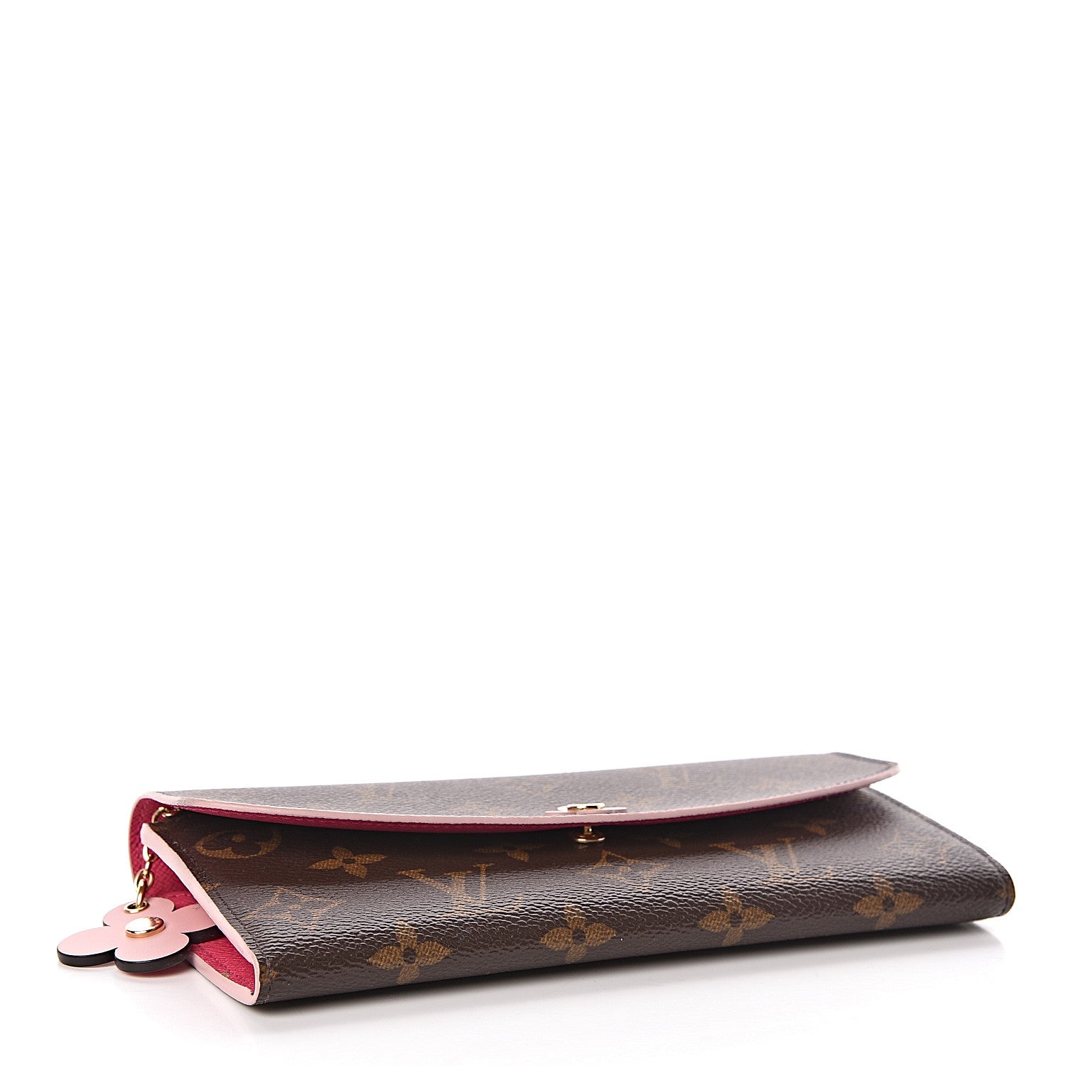 Louis Vuitton Monogram Bloom Flower Emilie Wallet 4 of 8