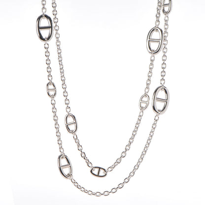 Hermes Sterling Silver Farandole Necklace 120 1 of 6