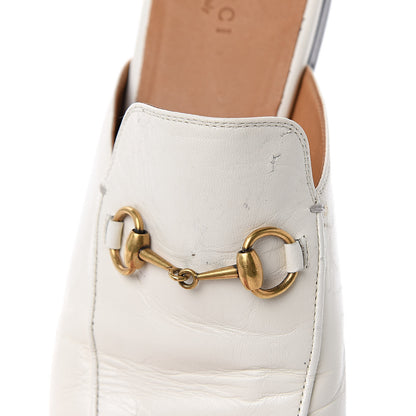 Gucci Malaga Kid Womens Princetown Slippers 39 Mystic White 11 of 12