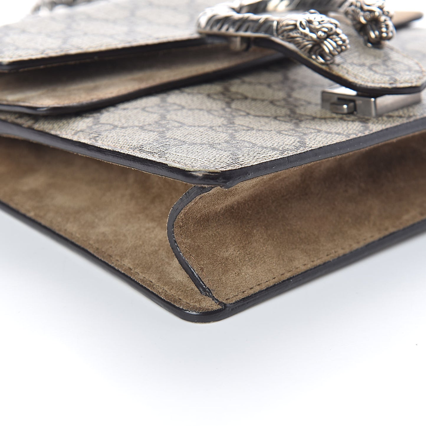 GG Supreme Monogram Mini Dionysus Shoulder Bag Taupe