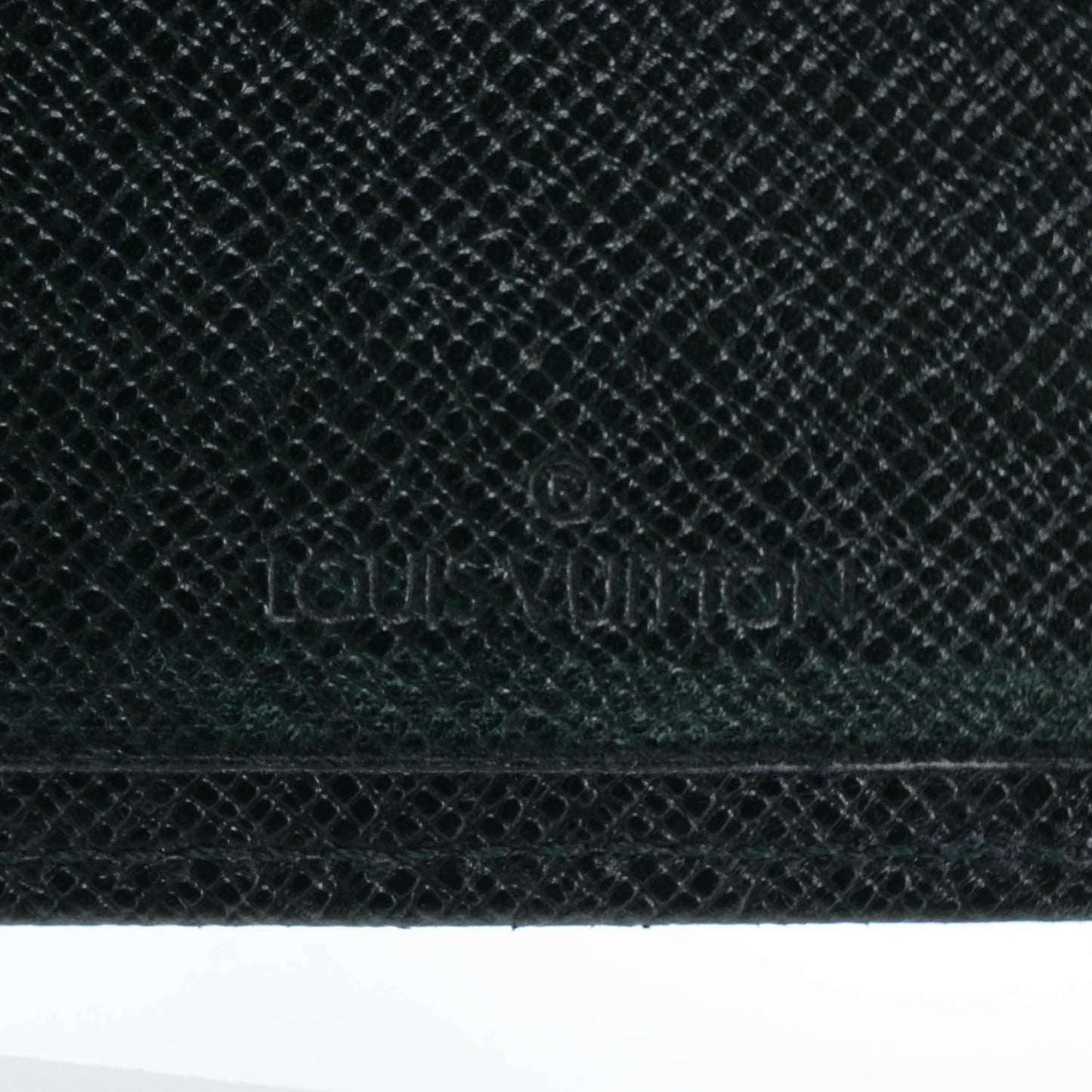 Taiga Checkbook Wallet Green