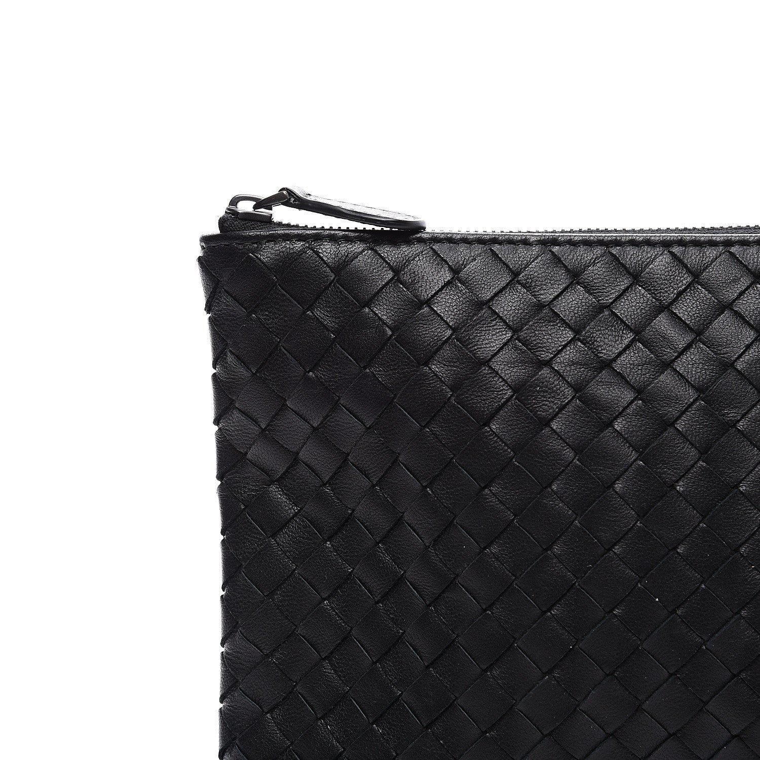 Bottega Veneta Nappa Intrecciato Zip Pouch Black 9 of 9