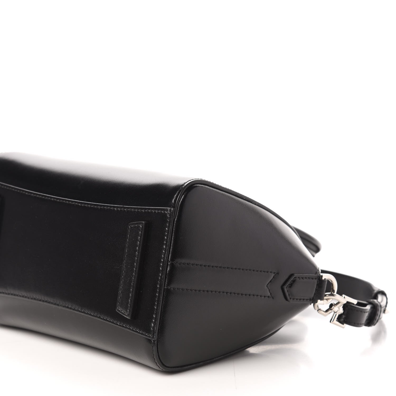 Givenchy Shiny Lord Calfskin Mini Antigona Black 9 of 10