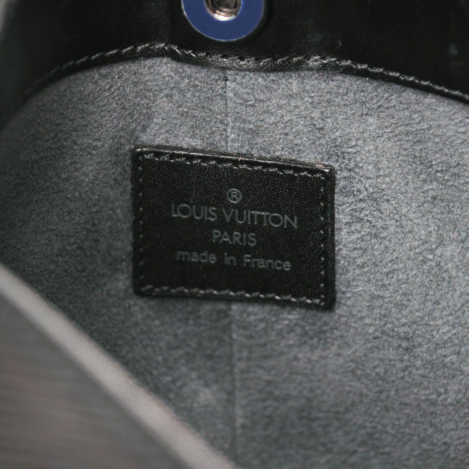 Louis Vuitton Epi Demi Lune Pochette Black 6 of 6