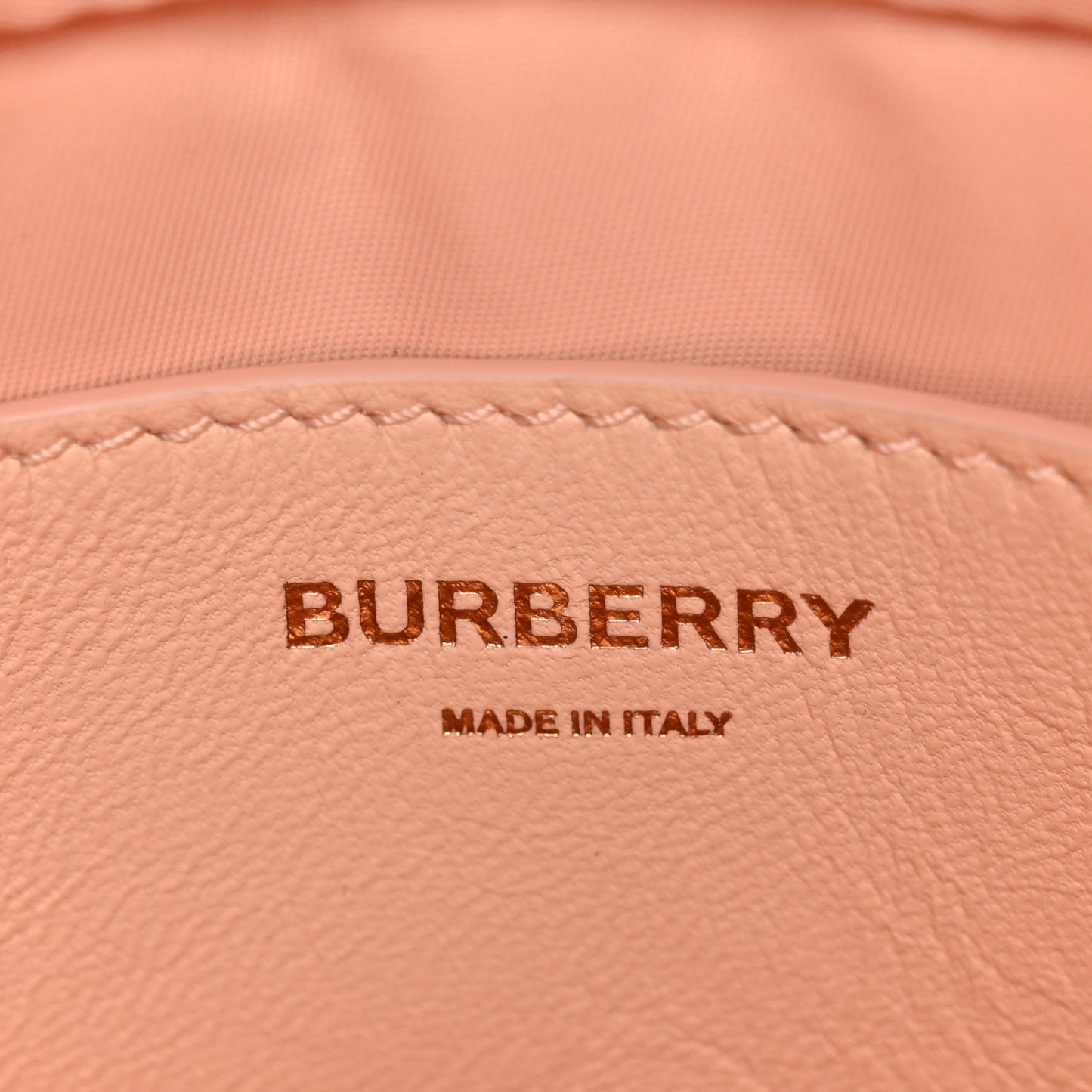 Lambskin Quilted Mini Lola Camera Bag Peach Pink